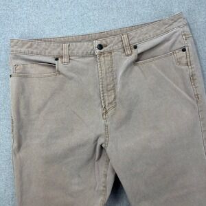 Badlands Durus Pants Mens 36x34 Khaki 5 Pocket Stretch Canvas Outdoors *FLAW